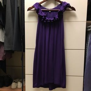 Anthropologie Bordeaux Dress
